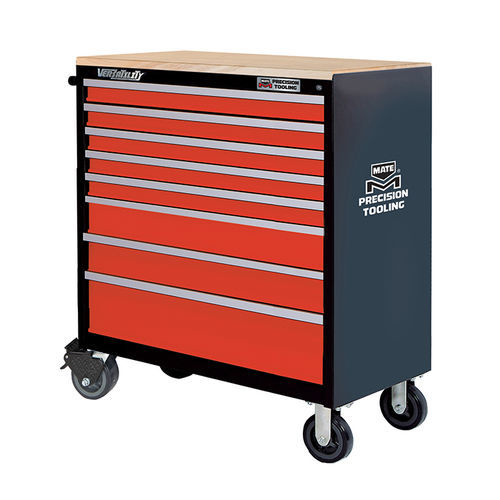 Armoire de stockage - MATE02424 - Mate Precision Technologies - à roulettes / à tiroir / pour outils