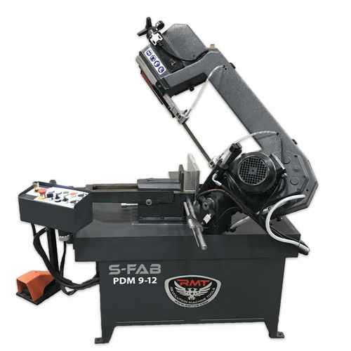 Scie à ruban - S-FAB PDM 9-12 - Revolution Machine Tools - pour métaux / semi-automatique / à onglet double