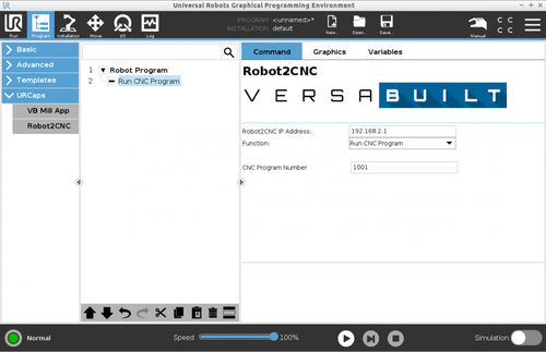 Interface Ethernet - Robot2CNC Basic Edition - VersaBuilt Robotics - industriel