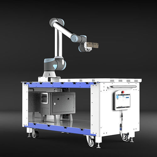Chariot poste de travail - VersaCart - VersaBuilt Robotics - en acier / à plateau / polyvalent