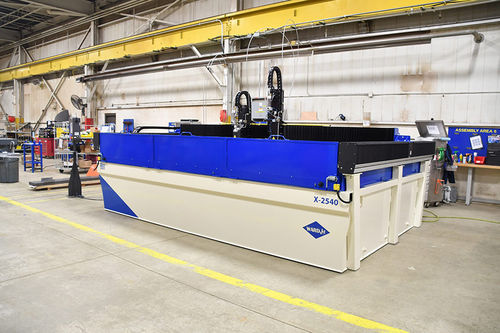 Système de découpe au jet d'eau abrasif - X-2540 - WARDJet Waterjets - pour composites / pour métal / pour matières plastiques