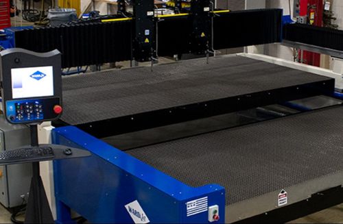 Système de découpe au jet d'eau - H-2040 - WARDJet Waterjets - pour applications industrielles / triphasé / manuel