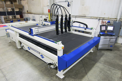 Système de découpe au jet d'eau non chargé - J-128 - WARDJet Waterjets - pour mousse / pour Acryl / pour caoutchouc