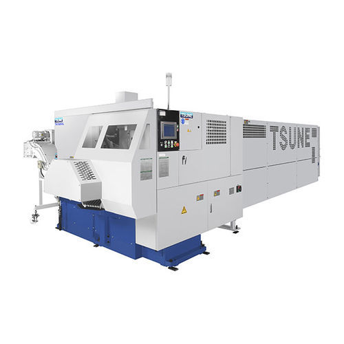 Machine de découpe CNC - TK5C-260G - Tsune America LLC - à lame rotative / pour métal / de barres