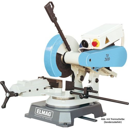Machine de découpe à lame rotative - TV 300 - Elmag - pour métal / de barres / de disque