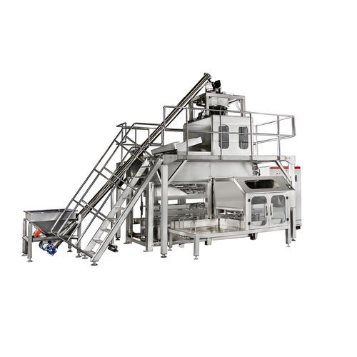 Machine de conditionnement automatique - Js-6c-m - shanghai only packaging - sous vide / pour poudre / de sacs