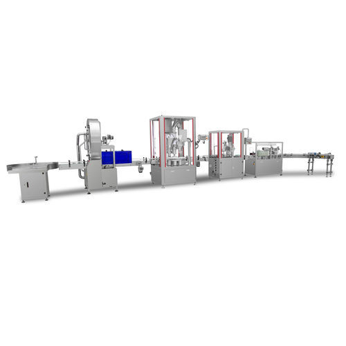 Ligne de remplissage automatique - shanghai only packaging - de canettes / pour produits alimentaires / pour poudre