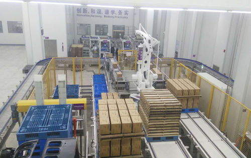 Palettiseur robotisé - JS-A-2 - shanghai only packaging - de caisses / de cartons / de palettes