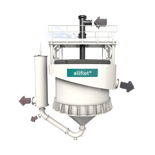 Installation de flottation compacte - allflot®  - allmineral Aufbereitungstechnik GmbH & Co.KG