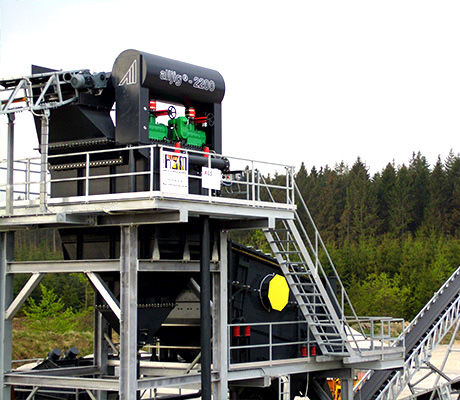 Séparateur de liquides - alljig® - allmineral Aufbereitungstechnik GmbH & Co.KG - de charbon / à air / de process