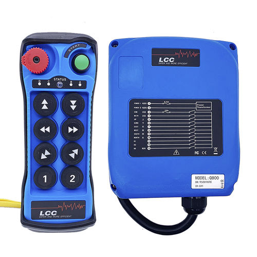 Radiocommande - Q800 - Nanjing Xiading Electronic Technology Co., Ltd. - à boutons / industrielle / pour grues