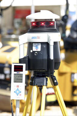 Station totale avec prisme - AndroTec GmbH - robotisée / verticale / de rotation