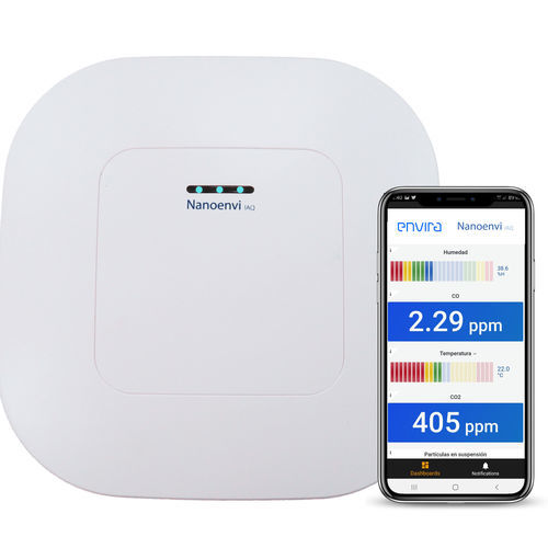 Moniteur de qualité de l'air QAI - Nanoenvi IAQ - Envira - intérieur / pour analyses environnementales / industriel