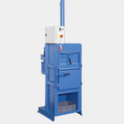 Presse à balles pour métaux - IDS series - I-COMPACT - pour fûts / verticale / à chargement frontal