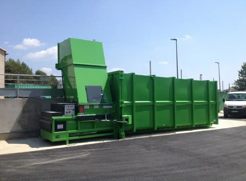 Compacteur de déchets mélangés - IPAKTOR I3 series - I-COMPACT - stationnaire / hydraulique / à chargement par le haut