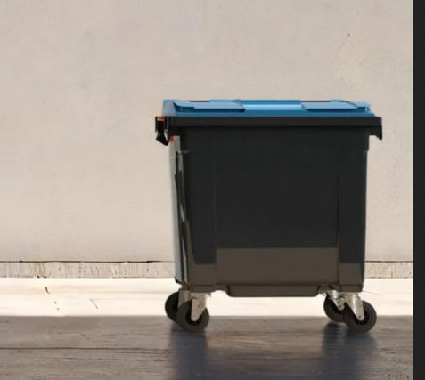 Poubelle en polyéthylène - I-COMPACT - pour déchets industriels / pour déchets ménagers / pour déchets urbains
