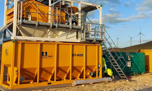 Récipient de stockage - ST 25-H - BAUER MAT Slurry Handling Systems Zweigniederlassung der BAUER Maschinen GmbH - de manutention / à lisier / en métal