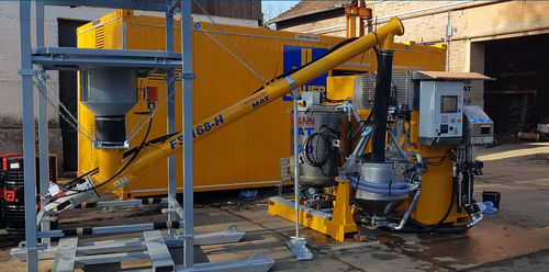 Dispositif de décharge pour big bag - ZBB 1600 - BAUER MAT Slurry Handling Systems Zweigniederlassung der BAUER Maschinen GmbH - pour cylindre télescopique / hydraulique