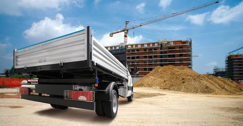 Benne de camion en acier - Jolly  - Cantoni & C. S.p.A. - en aluminium / trois voies