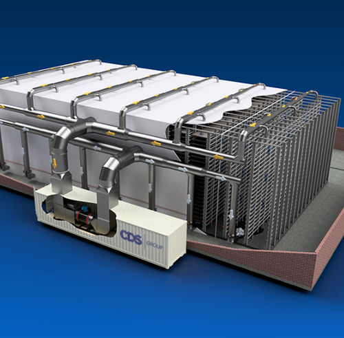 Système de polymérisation pour séchage - BIG ROOM - CDS Curing Systems