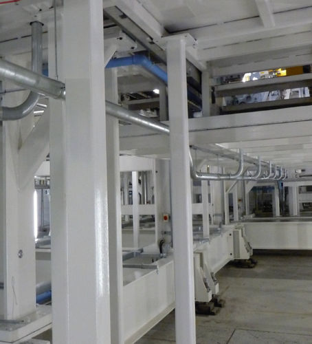 Système centralisé d'aspiration de fumées stationnaire - CDS Curing Systems - pour l'industrie / à cartouche