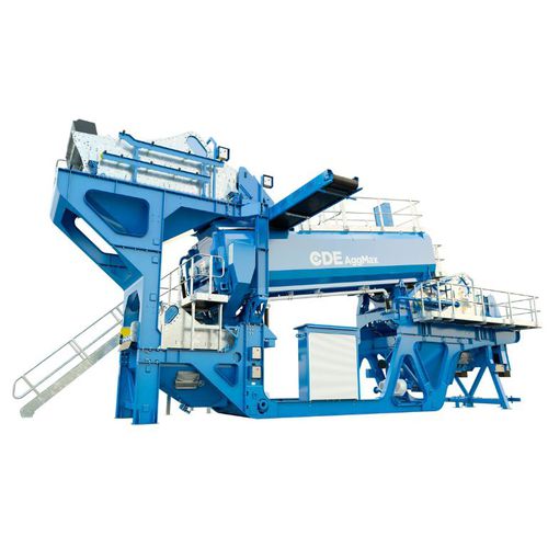 Séparateur de solides - AGGMAX™ series - CDE Group - de process / pour l'industrie du recyclage / pour chantier de construction