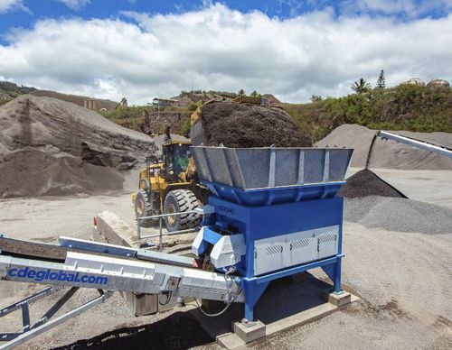 Alimentateur à tabliers - M14 - CDE Group - à bande / pour sable / automatique