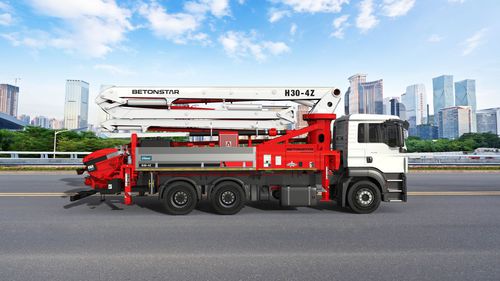 Pompe à béton automotrice - H30-4Z - BETONSTAR MAKINA SANAYI VE TICARET A.S.