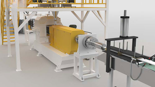 Ligne d'extrusion avec refroidissement à eau - PS Picture - Feininger (Nanjing) Energy Saving Technology Co., Ltd. - double vis / monocouche / compacte