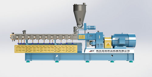 Extrudeuse pour le caoutchouc - CTS-C - Nanjing Beyou Extrusion Machinery Co., Ltd. - pour PET / bivis / pour masterbatch