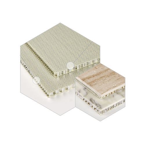 Panneau nid d'abeille en aluminium - GRIDS - Alucel - époxy / en fibre de verre