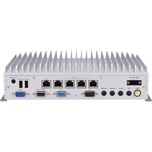 Ordinateur sans ventilateur - VTC 6222-C4S - Nexcom - Mobile Computing Solutions - embarqué / monté sur véhicule / Intel® Atom x7-E3950
