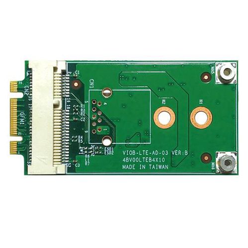 Module convertisseur embarqué - VIOB-LTE/EKEY - Nexcom - Mobile Computing Solutions - M.2 vers mini-PCIe / mini-PCIe vers M.2