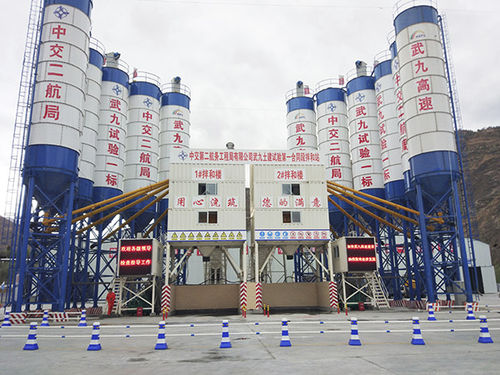 Centrale à béton stationnaire - XHZS series - Shandong Yuanyou Heavy Industry Science&Technology Co., Ltd. - verticale
