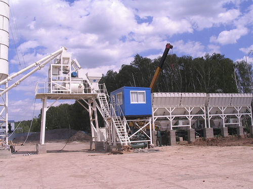 Centrale à béton stationnaire - SZS series - Shandong Yuanyou Heavy Industry Science&Technology Co., Ltd.