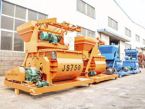 Bétonnière électrique - WZS series - Shandong Yuanyou Heavy Industry Science&Technology Co., Ltd. - fixe / horizontale