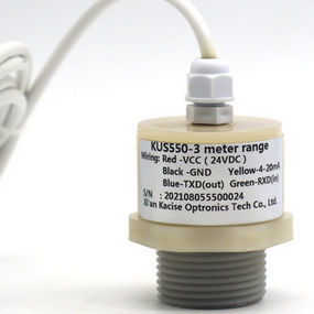 Capteur de niveau à ultrasons - KUS550 - Xian Kacise Optronics Co., Ltd. - pour liquides / 4-20 mA / 3 fils