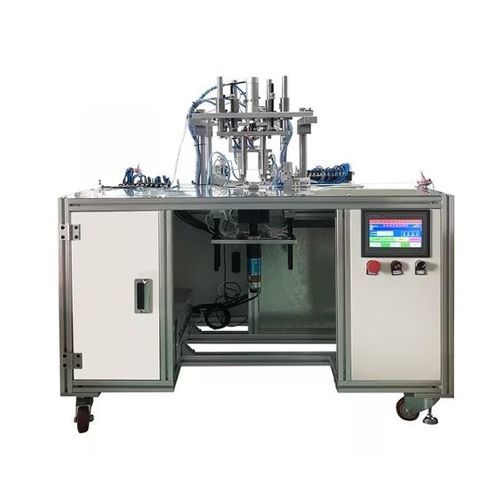 Machine de soudage semi-automatique - Jiangsu Jwc Machinery Co., Ltd. - sur pieds / pour masques de protection