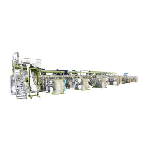 Ligne de production de couches - JWC-LLK900-SV-H - Jiangsu Jwc Machinery Co., Ltd. - automatique / à grande vitesse / pour l'industrie automobile