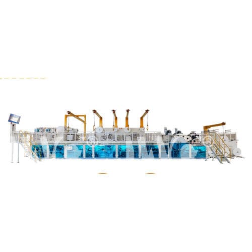 Ligne de production de couches - JWC-CFD-SV-TF - Jiangsu Jwc Machinery Co., Ltd. - automatique / flexible / pliage