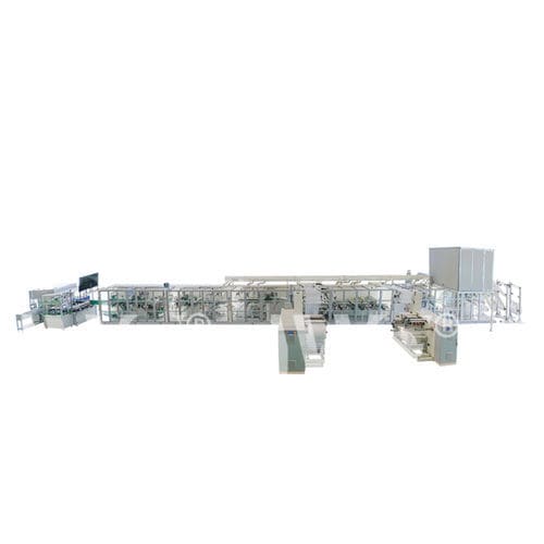 Ligne de production de couches - JWC-CFD-SV450 - Jiangsu Jwc Machinery Co., Ltd. - automatique / pliage / pour l'industrie automobile