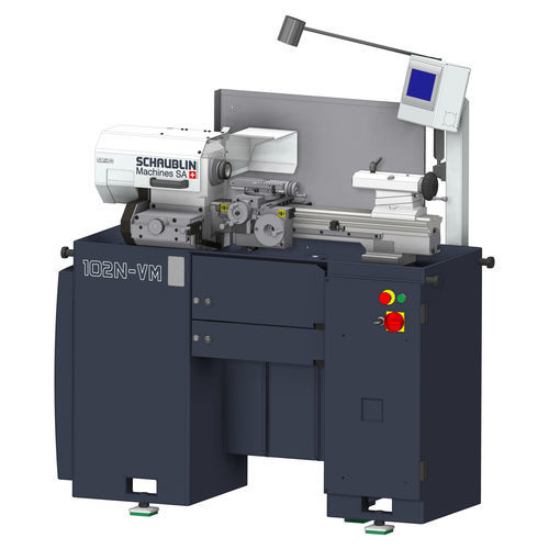 Tour conventionnel - 102 N-VM - SCHAUBLIN MACHINES - horizontal / 2 axes / de haute précision