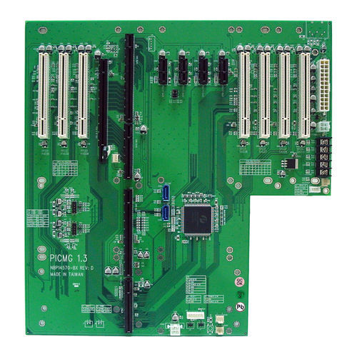 Fond de panier PCI - BP-14570-1.3 - Adek Technical Sales - PCIe / PICMG 1.3 / 14 emplacements