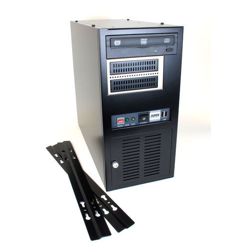 Châssis pc mural - AD-612-MATX - Adek Technical Sales - compact / 12 emplacements / industriel