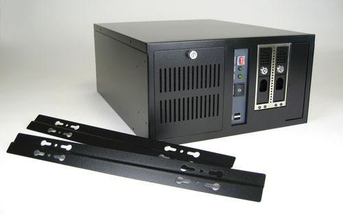 Châssis pc mural - AD-608-10 - Adek Technical Sales - compact / de fond de panier / industriel