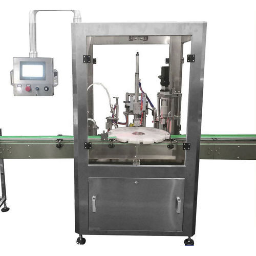 Boucheuse avec sertisseuse - PX-CP50 - Paixie Packing Machinery - à vis / contrôlée par PLC / bouteille