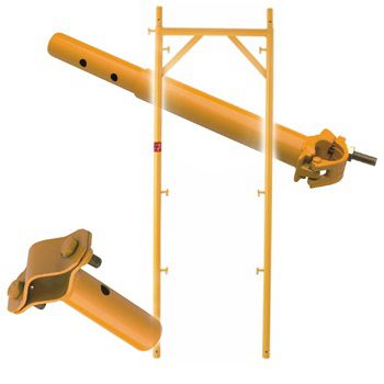 Échafaudage fixe - DINO 48 - DACAME, S.L. - de façade / modulaire