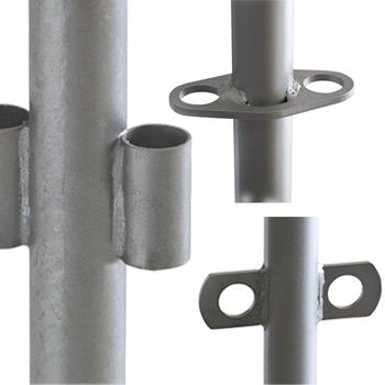 Échafaudage fixe - DUO 45 - DACAME, S.L. - de façade / modulaire