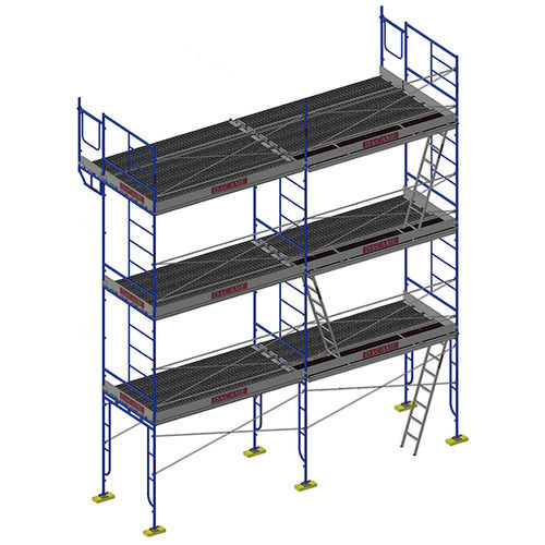 Échafaudage fixe - SECUS - DACAME, S.L. - de façade / modulaire
