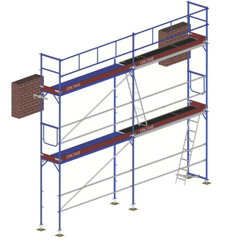 Échafaudage fixe - FREE 48 - DACAME, S.L. - de façade / modulaire
